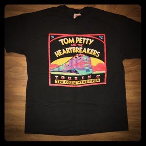Vintage Band Tee-Tom Petty & the Heartbreakers